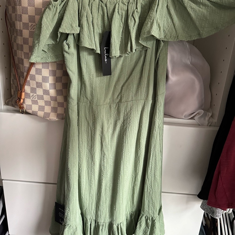 Sage Mini Dress - Picture 3 of 6